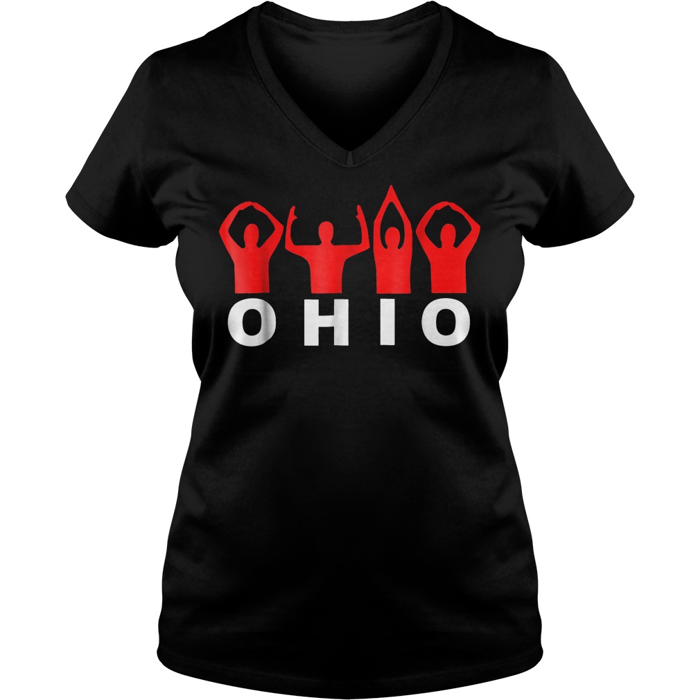 Ohio State Home Pride Shirt Ladies V-Neck