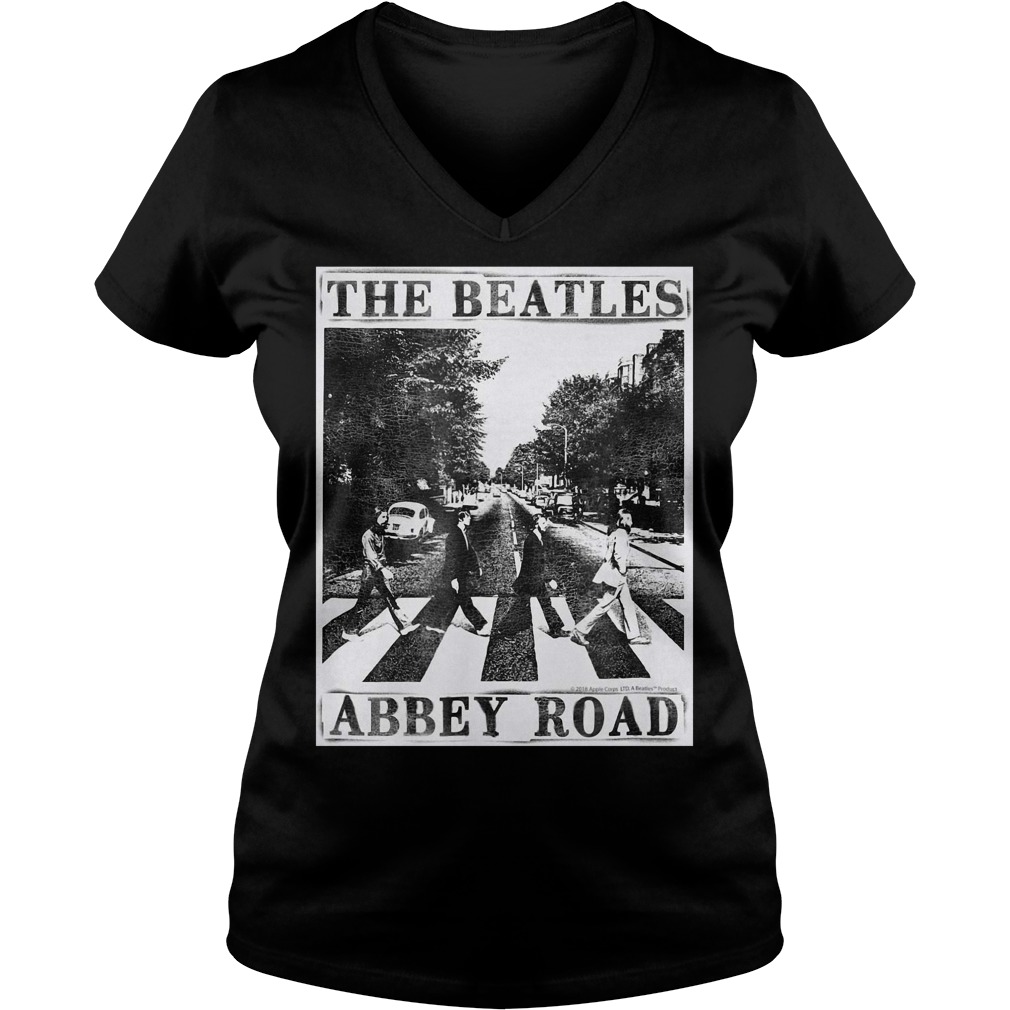 The Beatles Abbey road shirt Ladies V-Neck