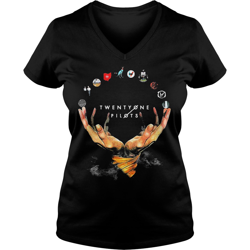 Twenty one pilots shirt Ladies V-Neck