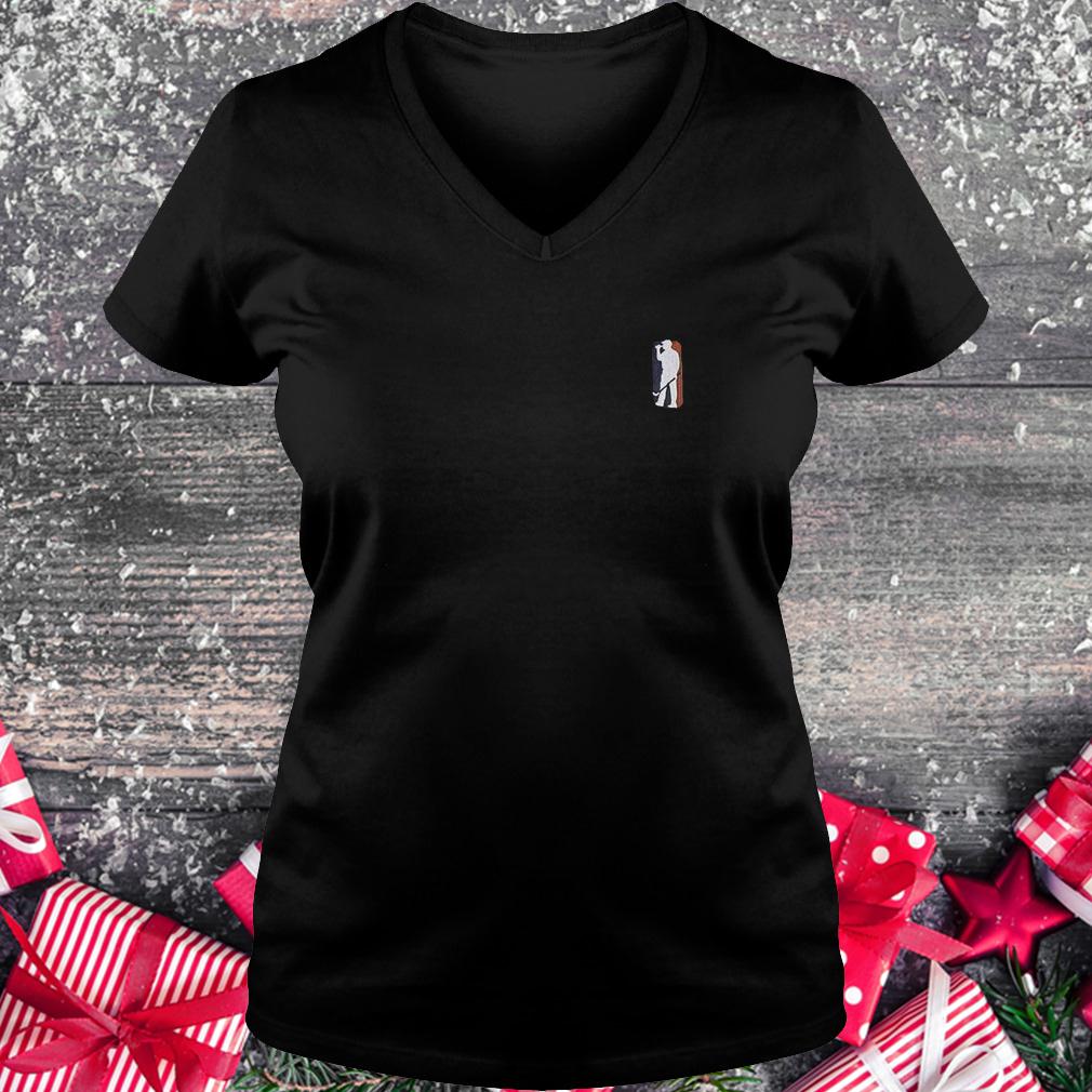 Amateur golf tour polo shirt Ladies V-Neck