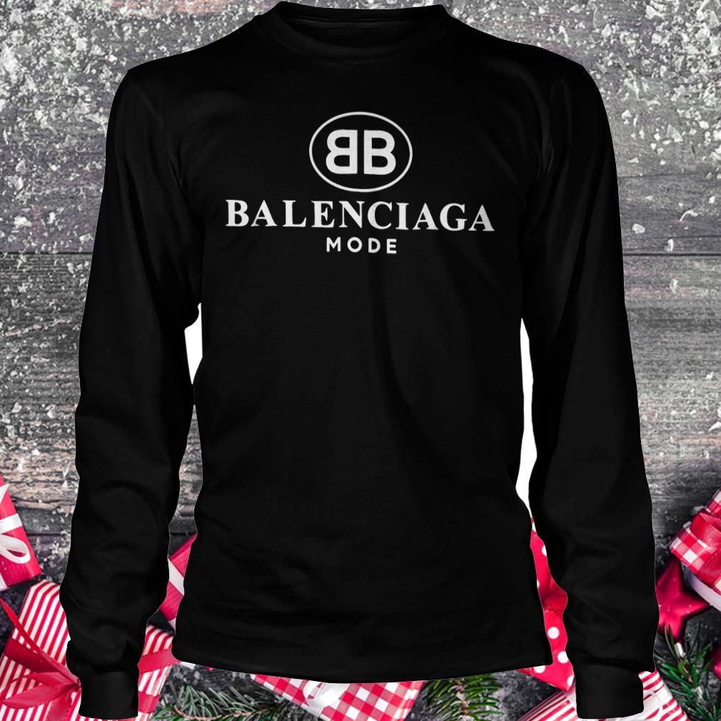 BB Balenciaga mode shirt Longsleeve Tee Unisex