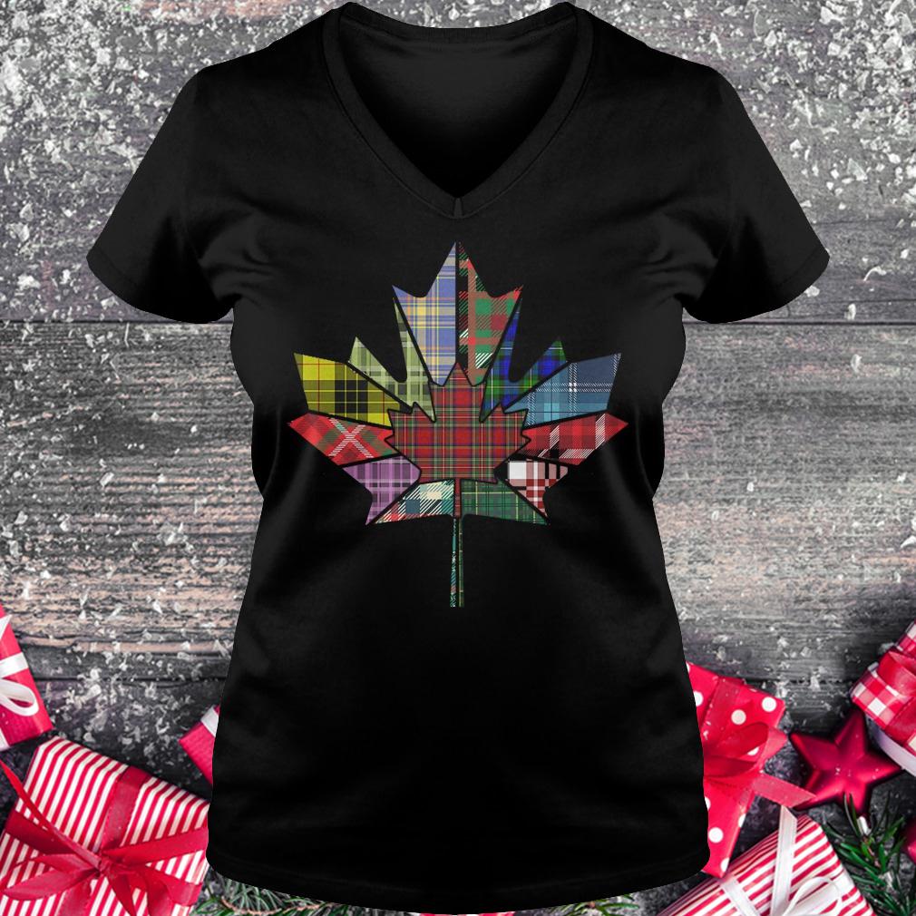 Canadians cut from a different cloth Ladies V-Neck