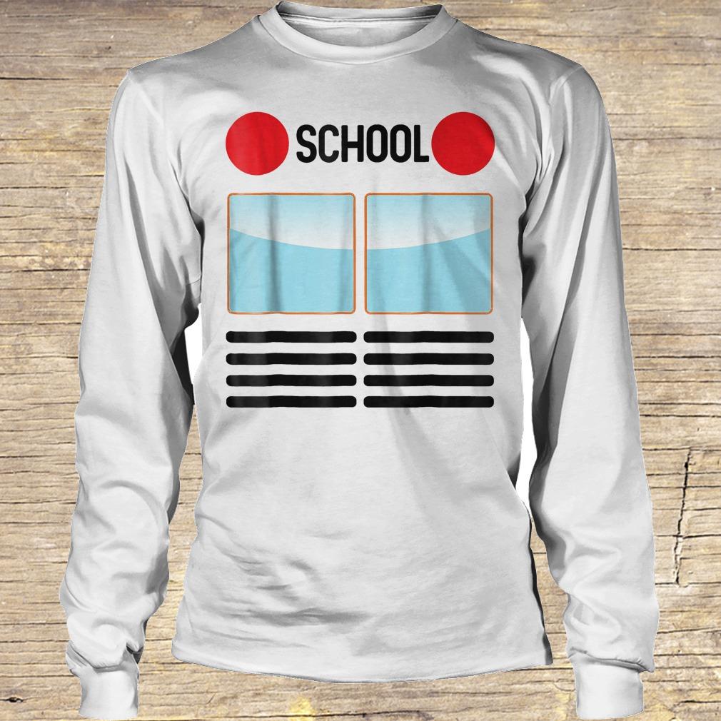 Funny school bus shirt Longsleeve Tee Unisex