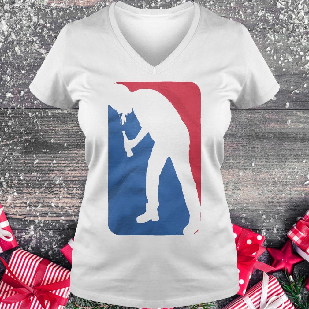 National drinking league shirt Ladies V-Neck