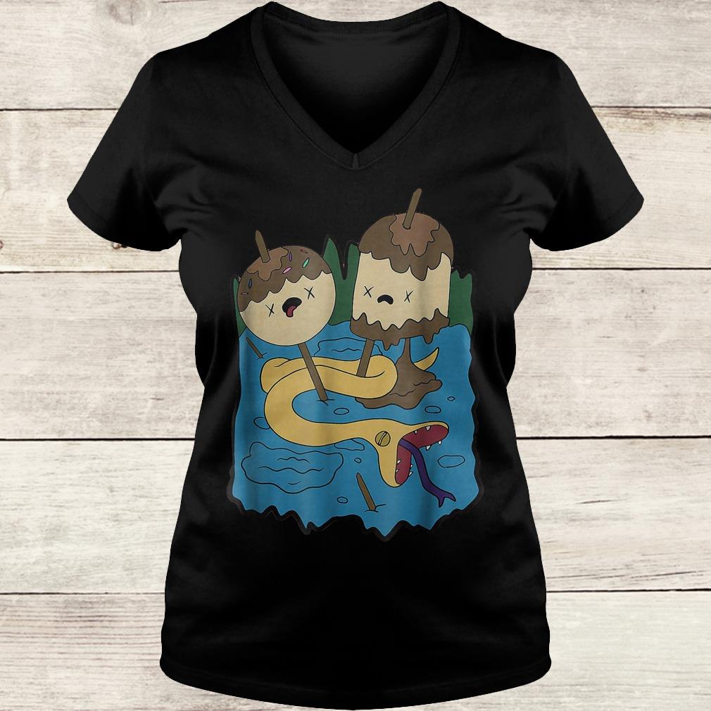 Princess bubble gums rock shirt Ladies V-Neck