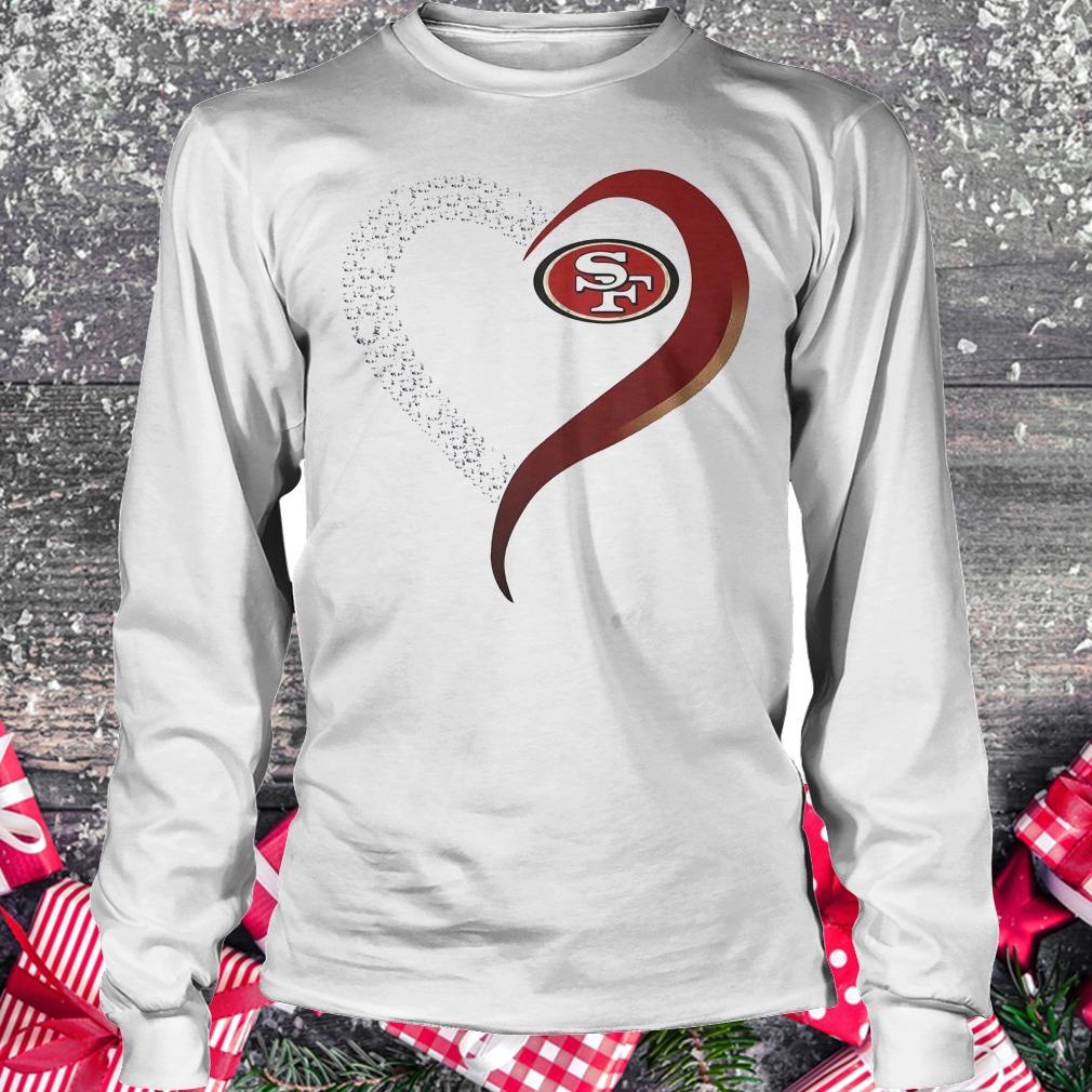 San Francisco heart blink shirt Longsleeve Tee Unisex