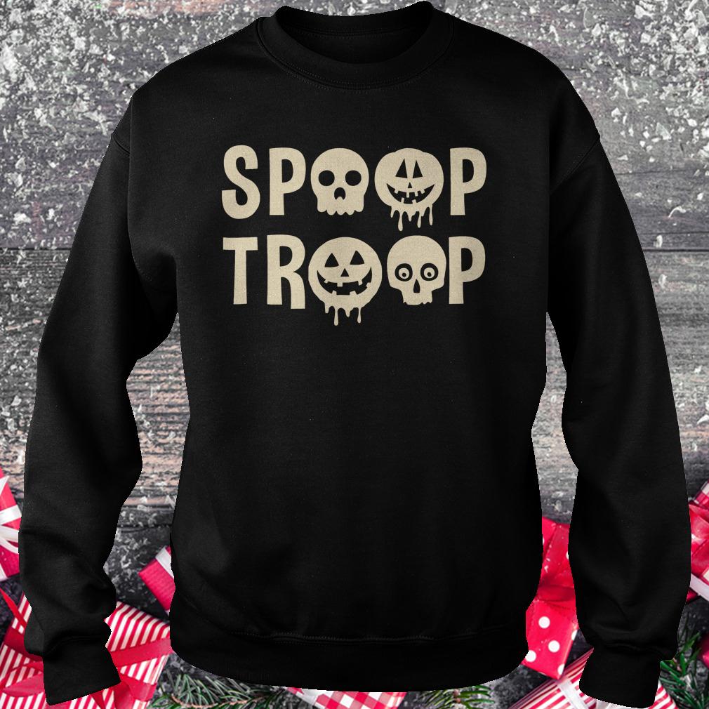 Spoop Troop funny halloween shirt Sweatshirt Unisex