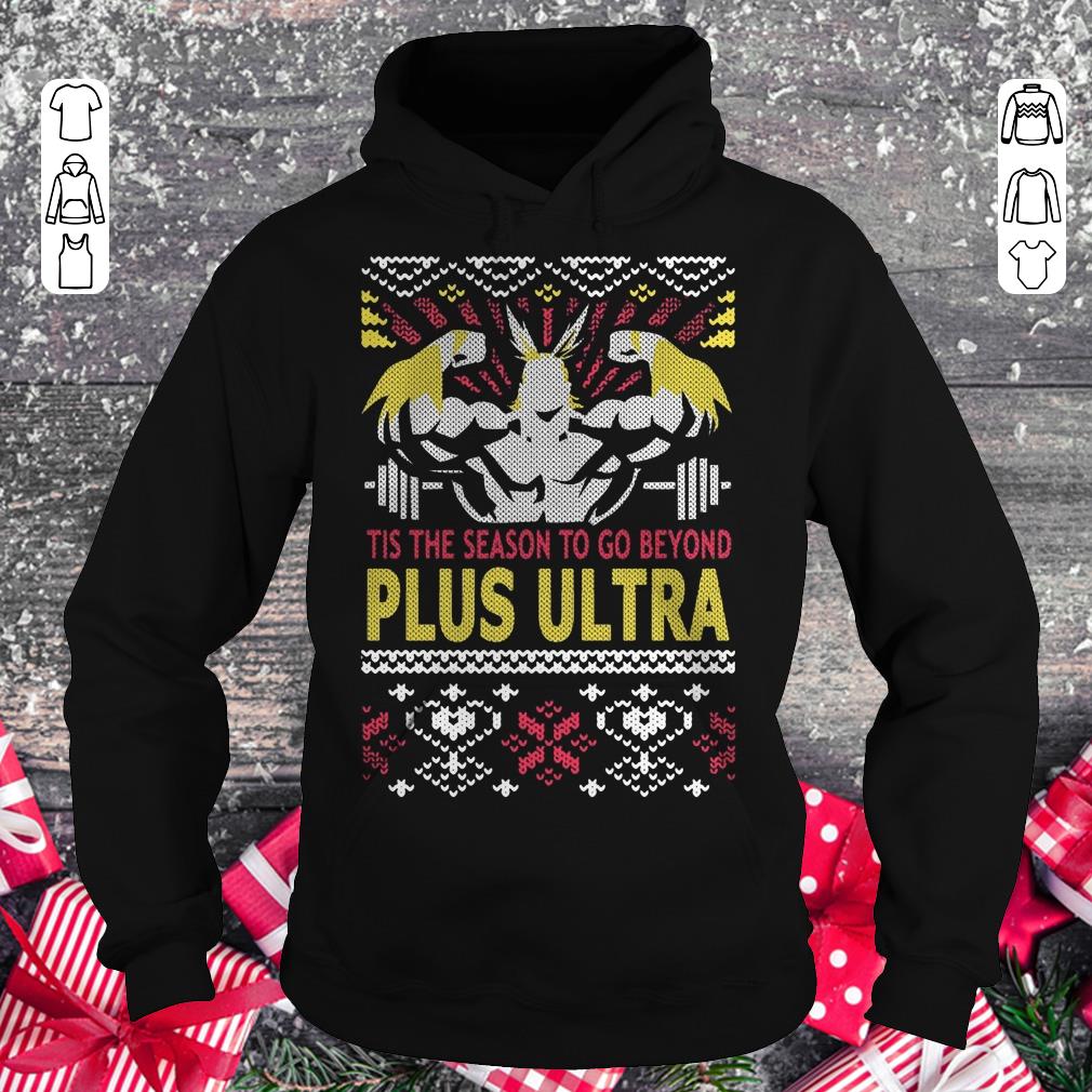 Awesome Boku No Hero tis the season to go beyond plus ultra sweater Hoodie