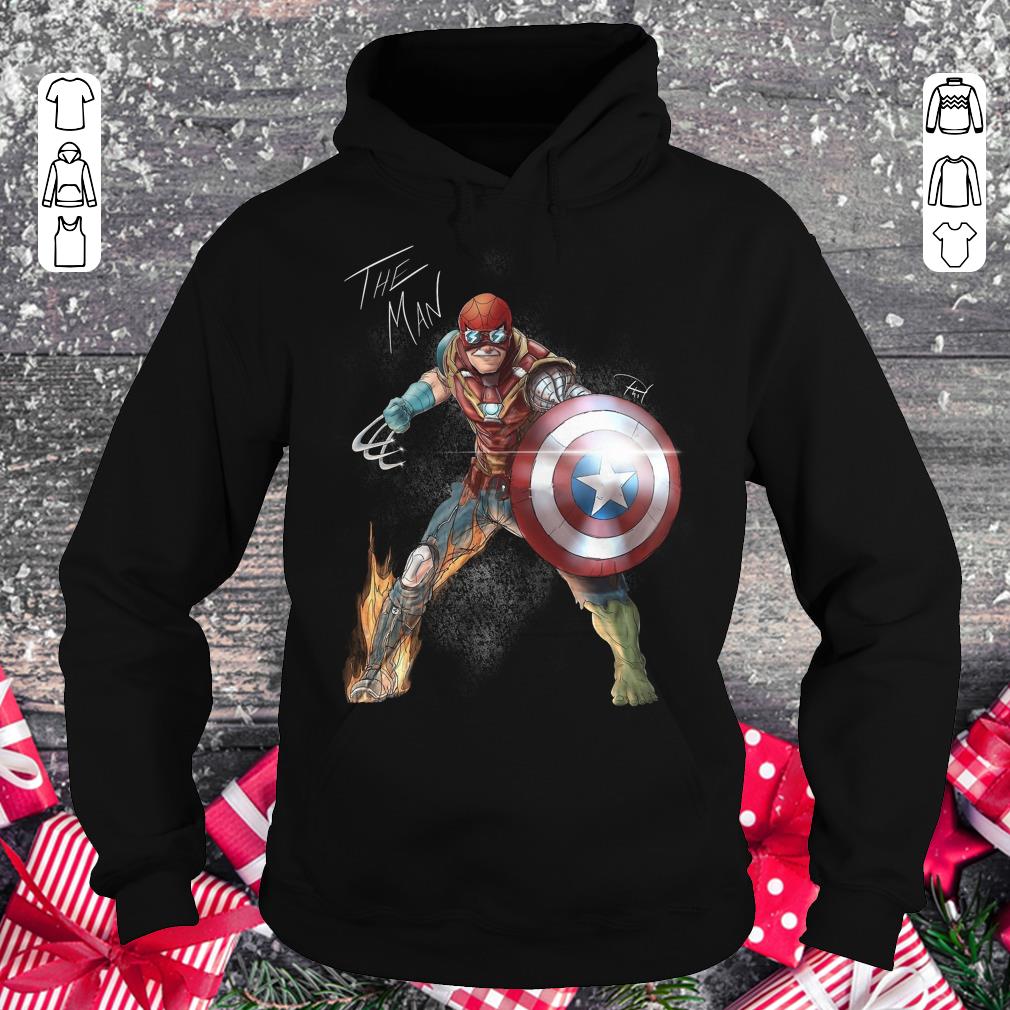 Awesome Stan Lee One with his universe shirt Hoodie