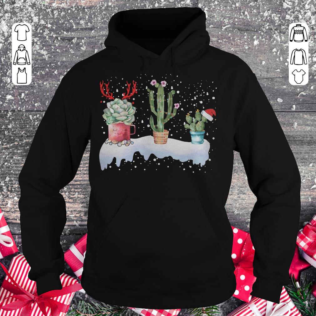 Cactus Christmas Hoodie