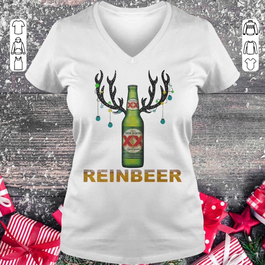 Dos Equis Reinbeer Ladies V-Neck