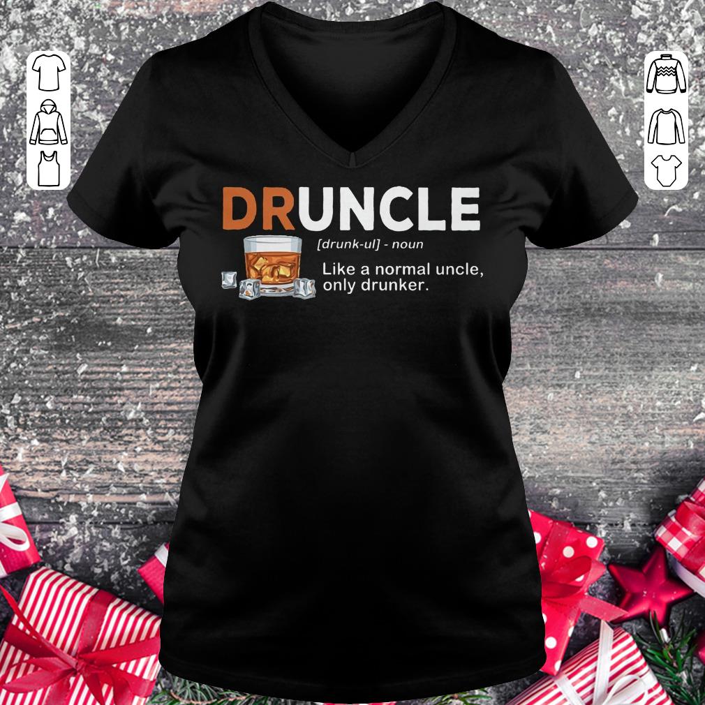 Druncle definition Ladies V-Neck