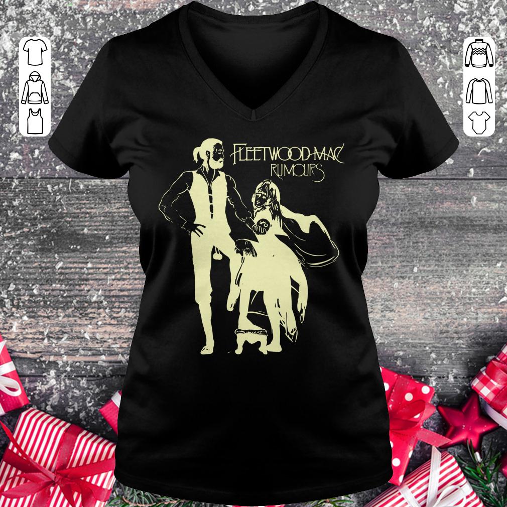 Fleetwood Mac - Progressive Rock Rumours shirt Ladies V-Neck
