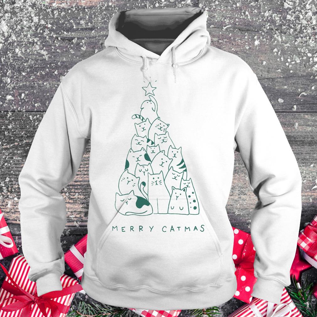 Hot Merry catmas shirt Hoodie