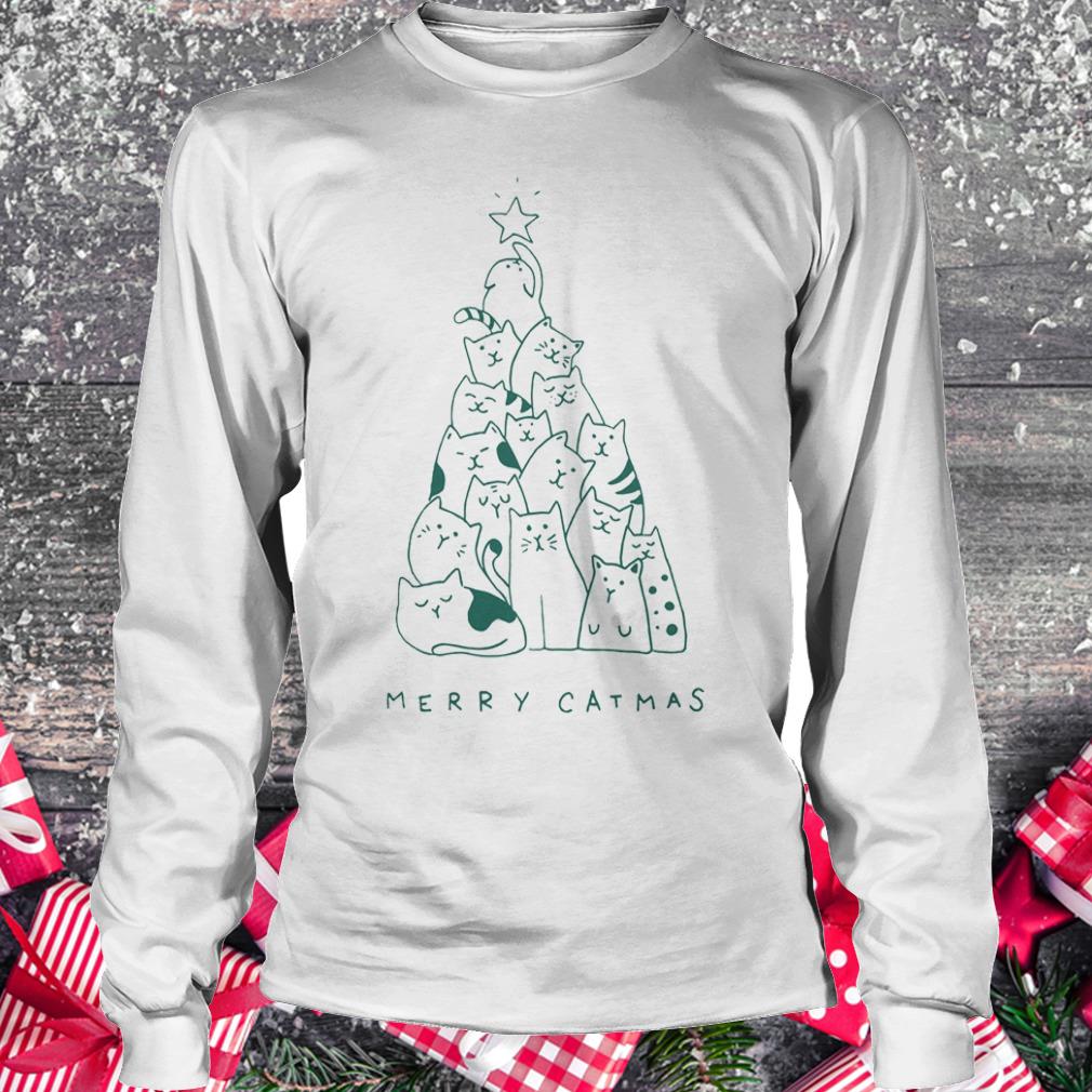 Hot Merry catmas shirt Longsleeve Tee Unisex