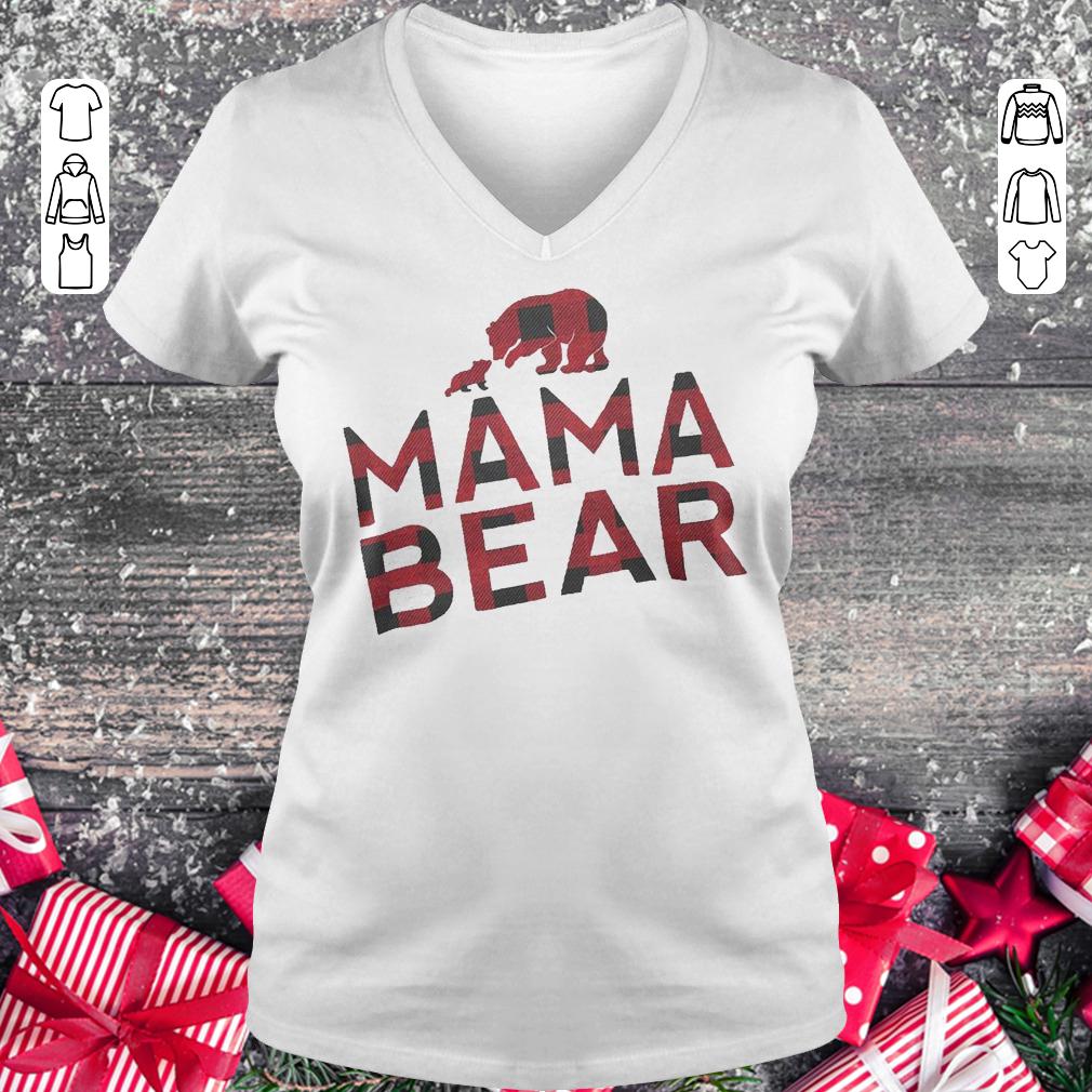 Mama Bear shirt Ladies V-Neck