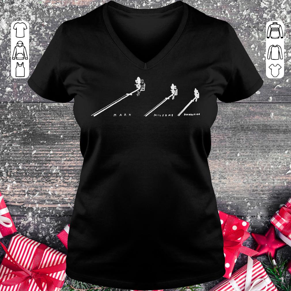 Mark Milsome Foundation Black-T-Week shirt Ladies V-Neck