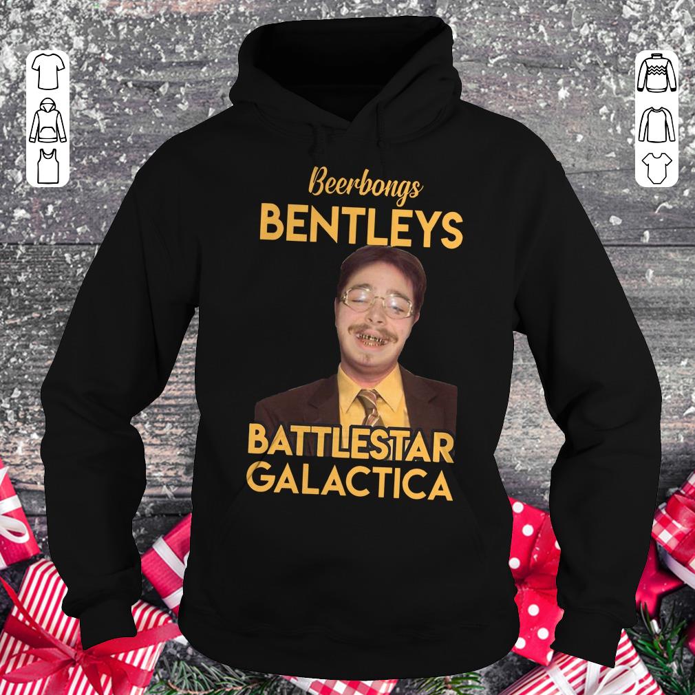 Nice Post Malone berrbongs bentleys battlestar galactica shirt Hoodie