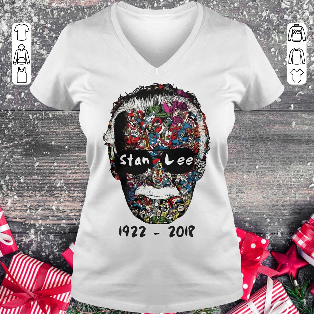 Nice Stan Lee 1922 - 2018 shirt sweater Ladies V-Neck