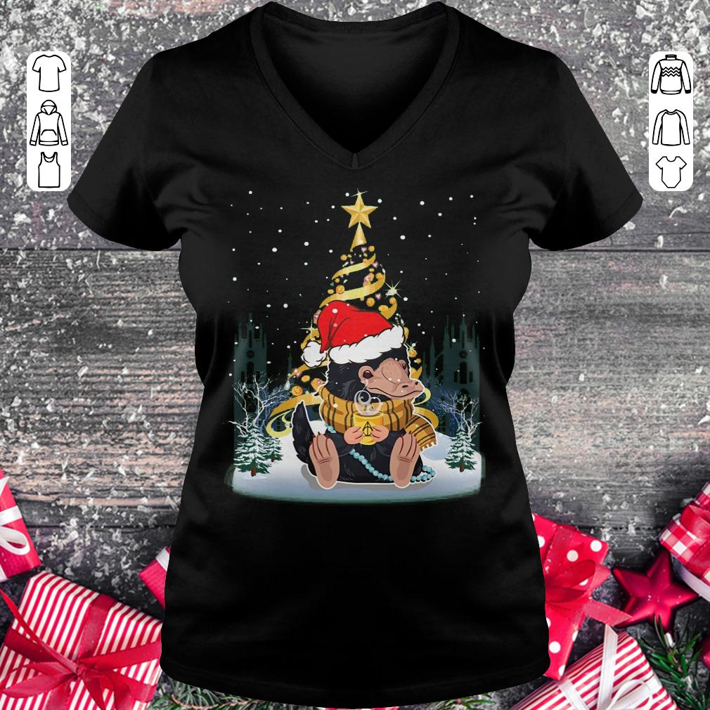 Official Niffler christmas tree shirt Ladies V-Neck