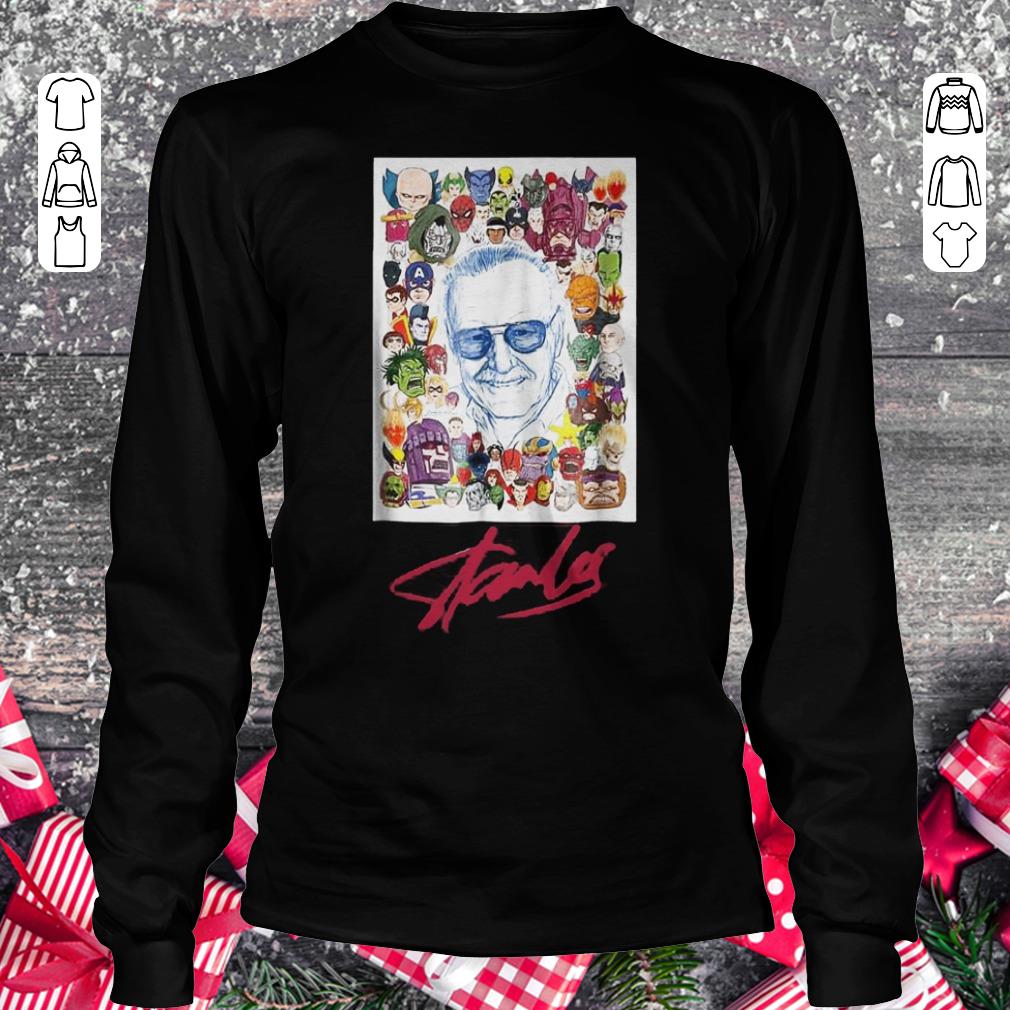 Official Stan Lee Graphic shirt sweater Longsleeve Tee Unisex