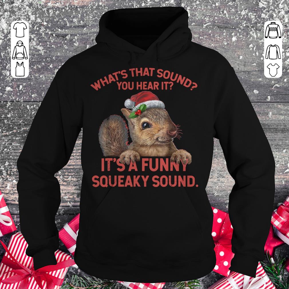 Official What's that sound you hear it It's a funny squeaky sound shirt sweatshirt Hoodie