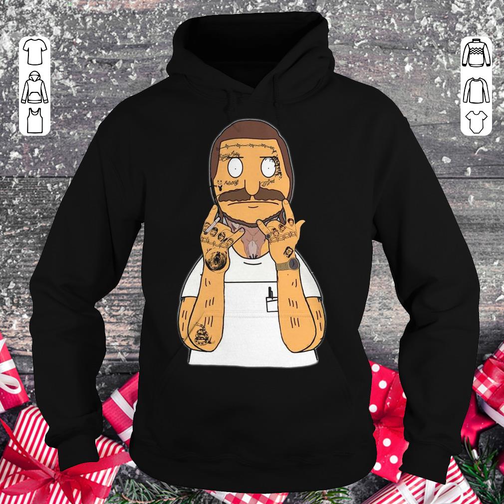 Original Bobs Burger with Post Malone bear snake Thanos shirt Hoodie