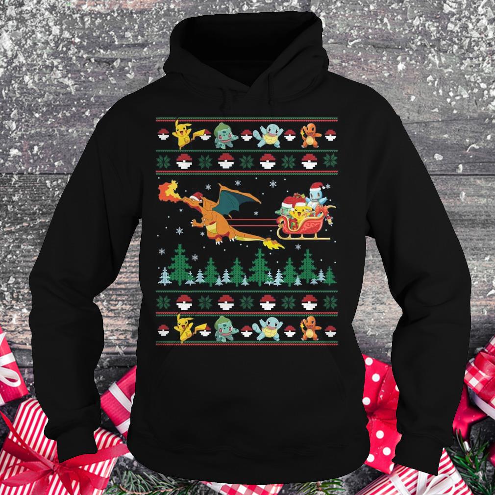 Original Christmas Pokemon Sweater shirt Hoodie
