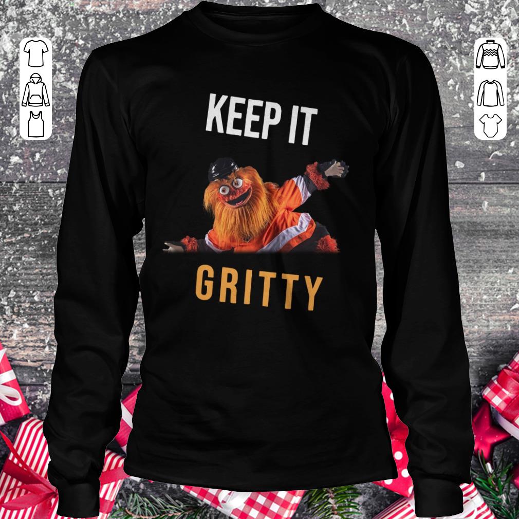 Original Keep It Gritty Flyers Mascot shirt Longsleeve Tee Unisex