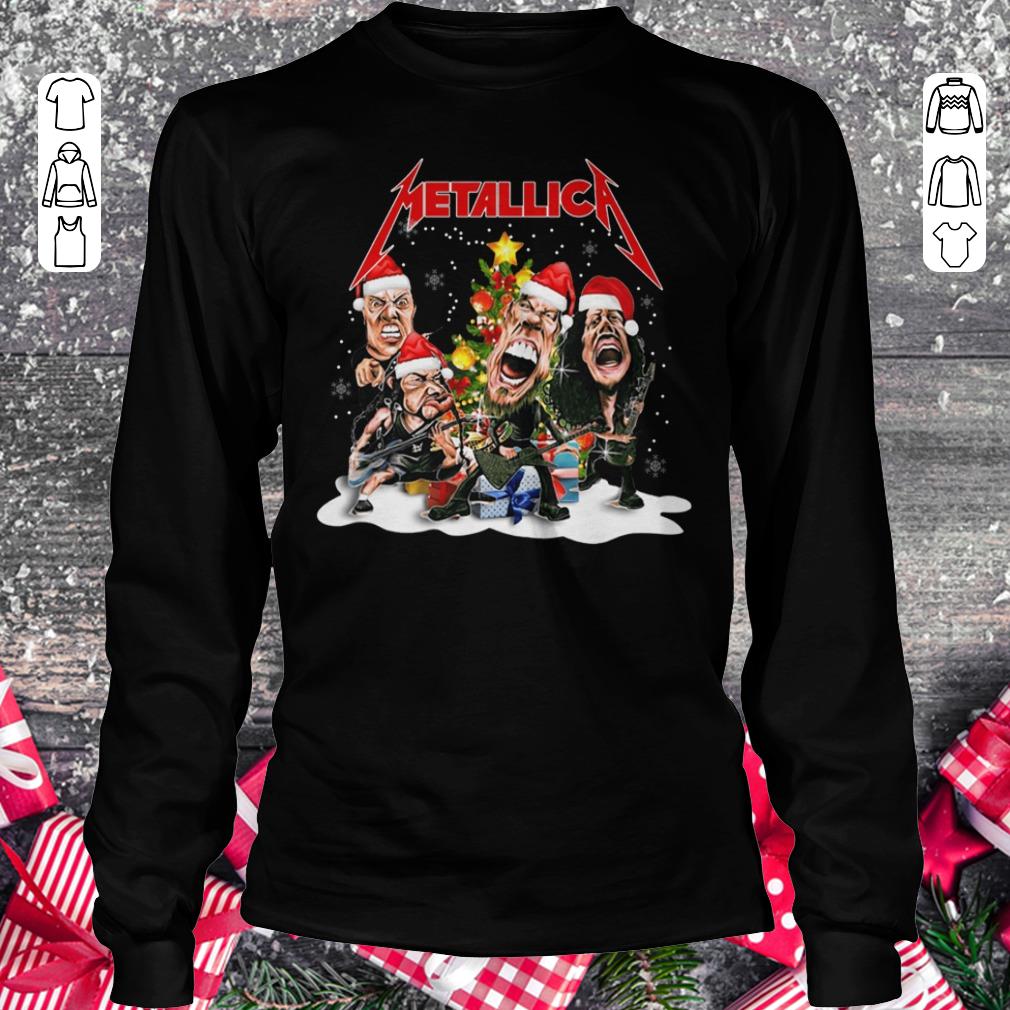 Original Metallica Christmas tree shirt Longsleeve Tee Unisex