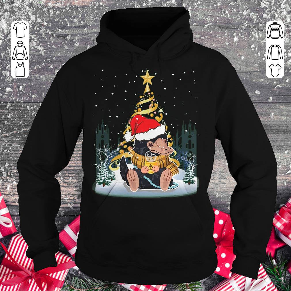 Original Niffler Santa Hat Christmas tree Under Snow shirt Hoodie