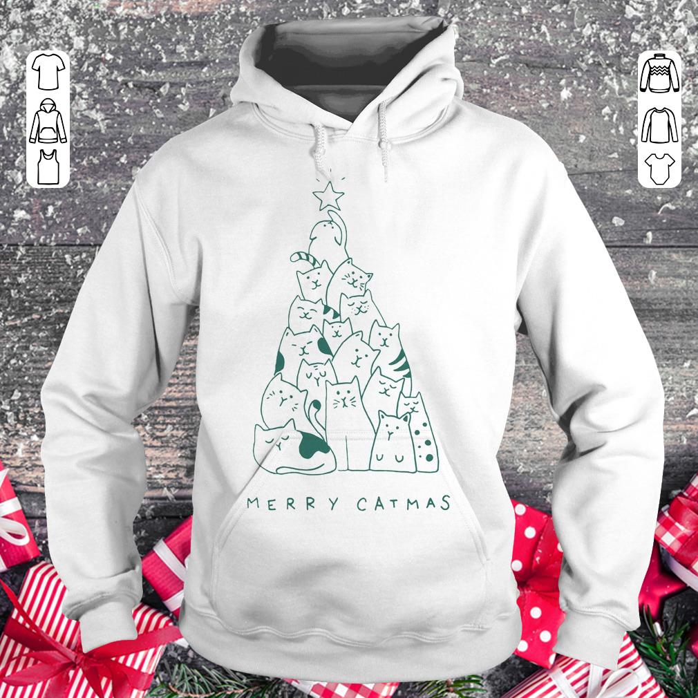 Premium Merry catmas shirt sweater Hoodie