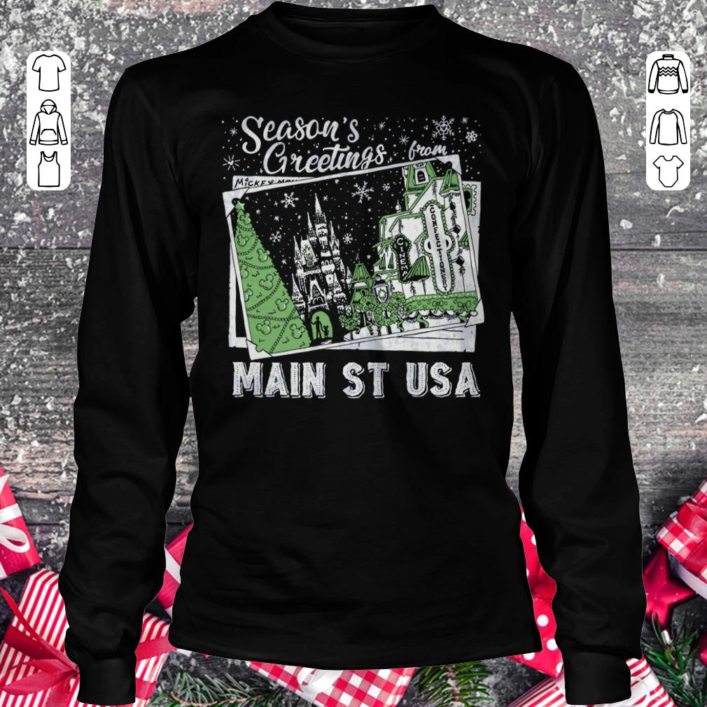 Premium Season's Greetings from Main St USA shirt Longsleeve Tee Unisex