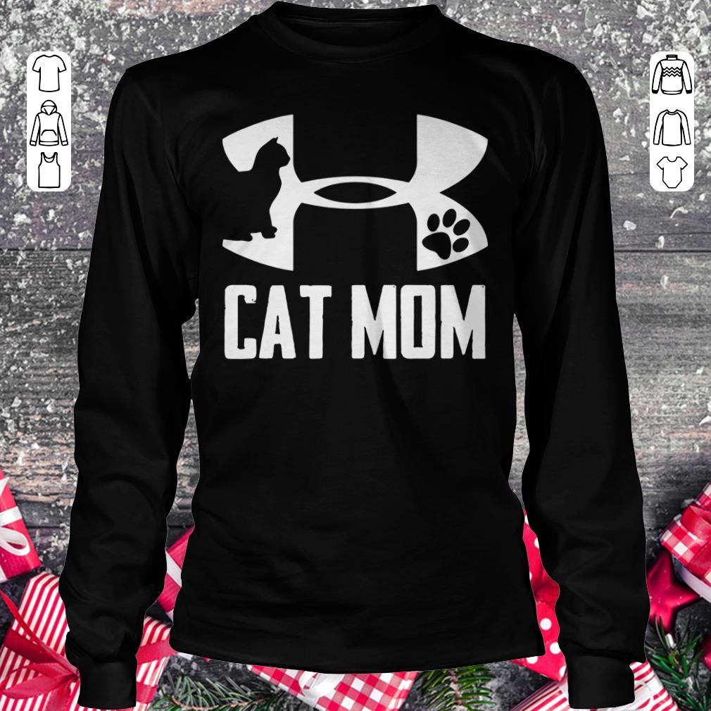 Premium Under Armour Cat paw Mom shirt Longsleeve Tee Unisex