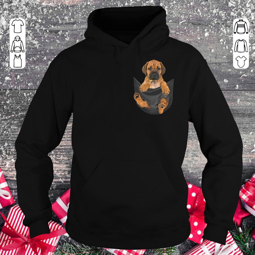 Rhodesian Ridgeback in Tiny Pocket shirt Hoodie