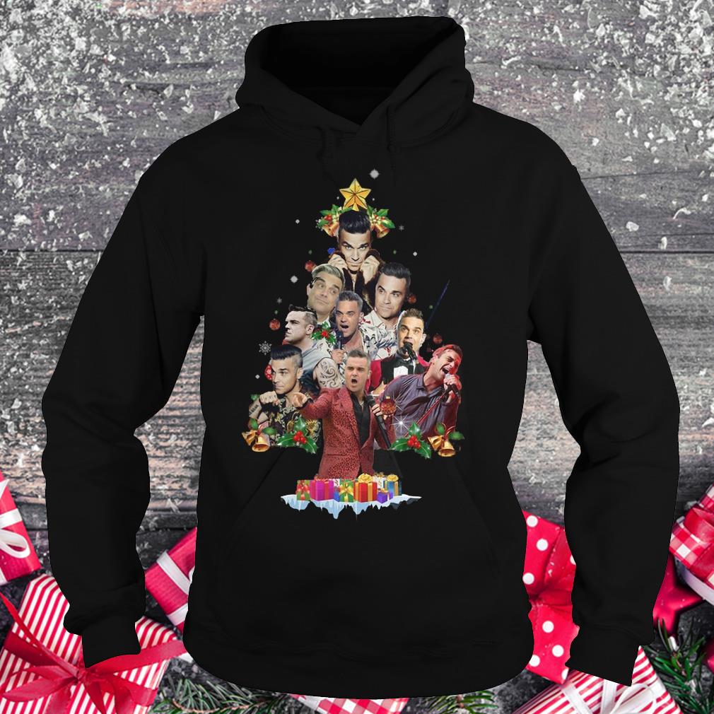 Robbie Williams Christmas Tree shirt Hoodie