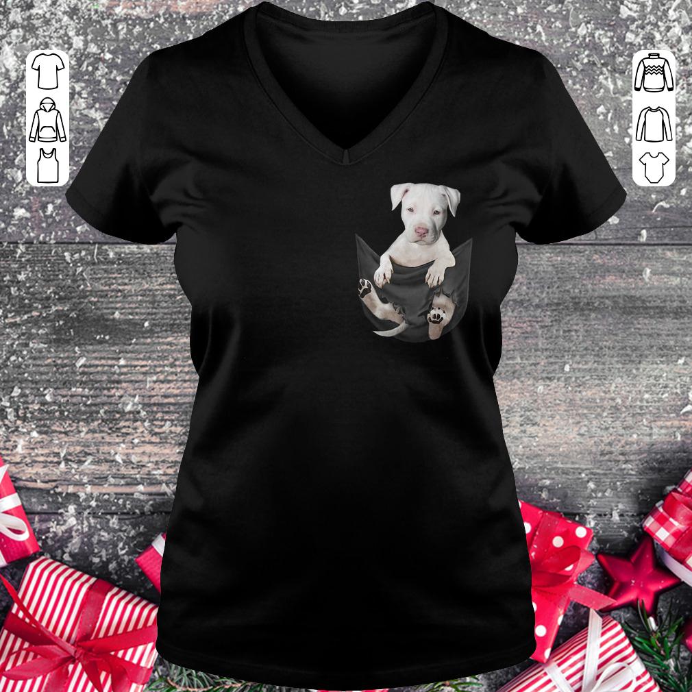 Staffordshire Bull Tiny Pocket shirt Ladies V-Neck