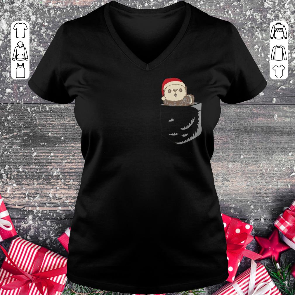 Top Pocket Ottermas shirt Ladies V-Neck