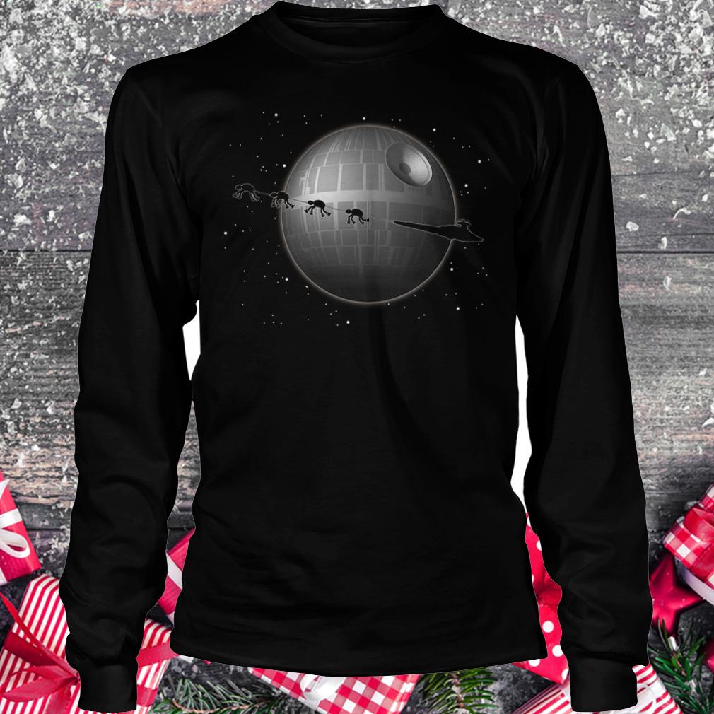 Top Star War Santa Claus's reindeer shirt Longsleeve Tee Unisex