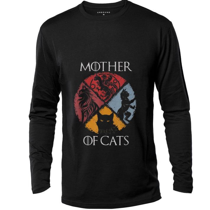Top Mother Of Cat Vintage Game Of Thrones shirt