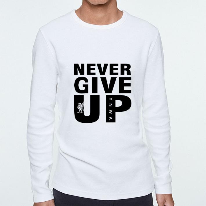 Official Mohamed Salah Never give up Liverpool shirt