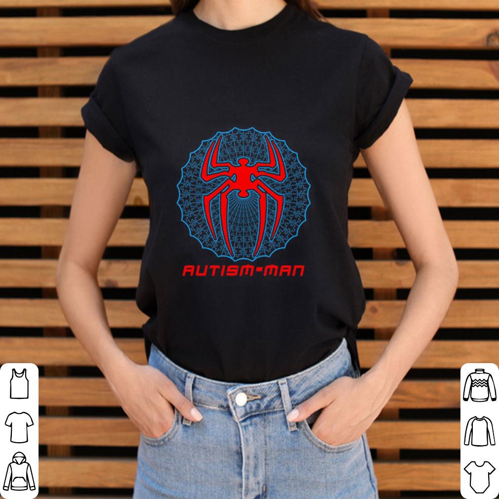 Funny Autism-man Spider Man shirt