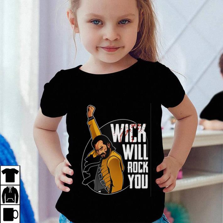 Hot Wick will rock you John Wick Freddie Mercury shirt