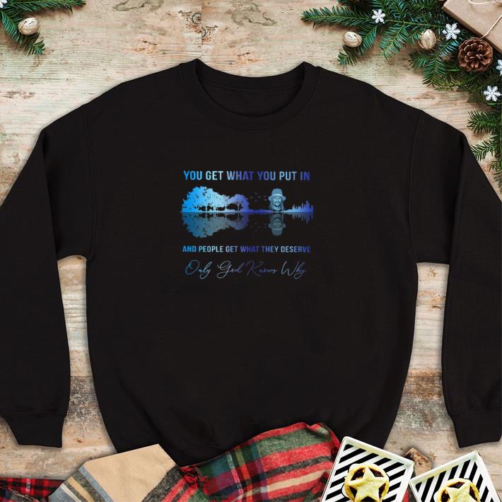 Nice Kid rock you get what you put in only god knows why guitar lake shirt