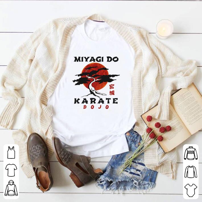 Nice Miyagi do karate dojo sunset shirt