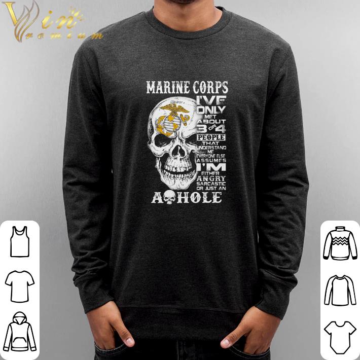 Official Skull Marine Corps i've only met about 3 or 4 people that understand shirt