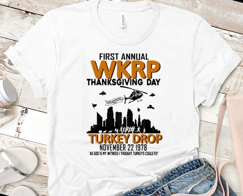 As God As My Witness I Thought Turkeys Top First Annual Wkrp Thanksgiving Day Turkey Drop November 22 1978 As