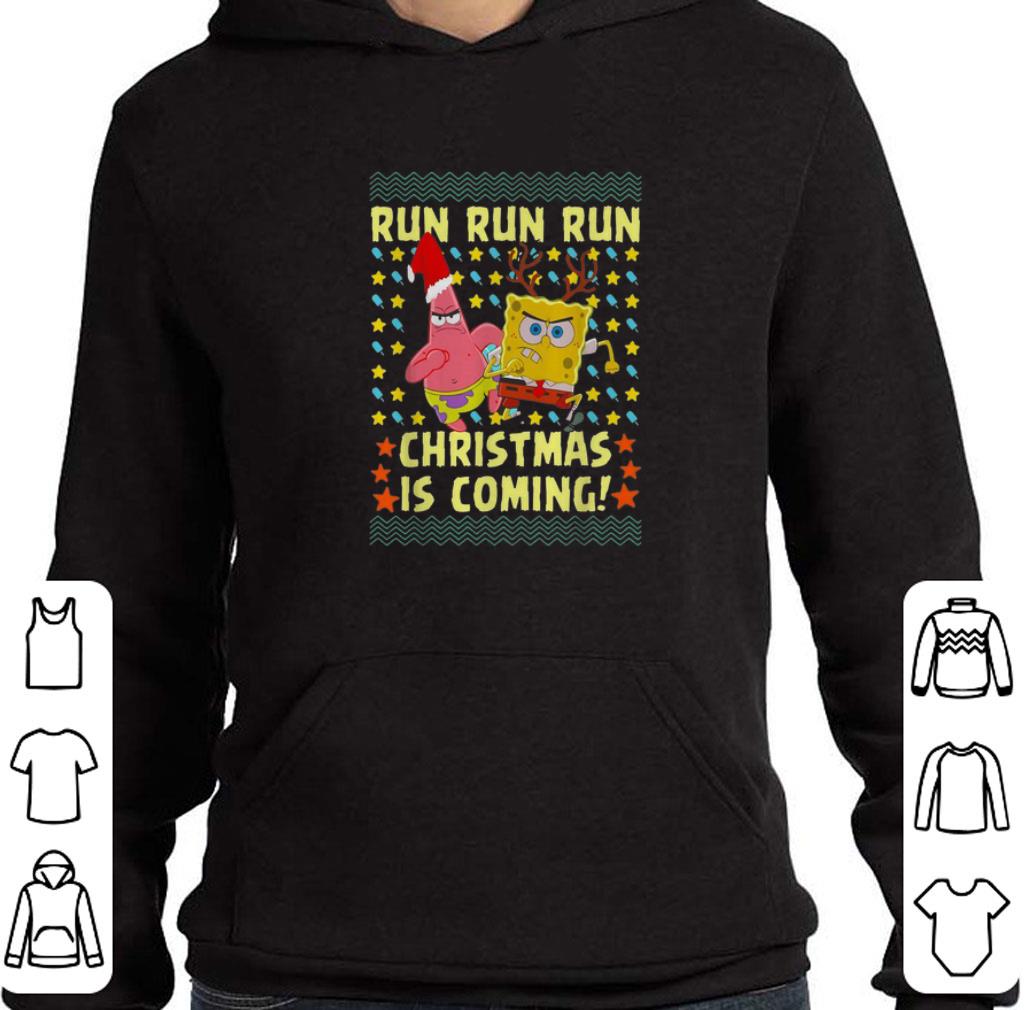 Official Spongebob Patrick Star Christmas is coming shirt