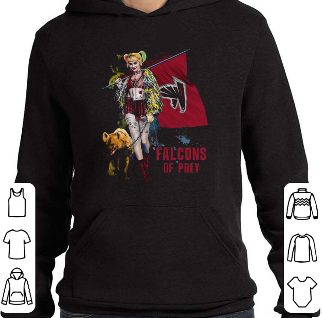 Funny Harley Quinn Flag Atlanta Falcons Of Prey shirt