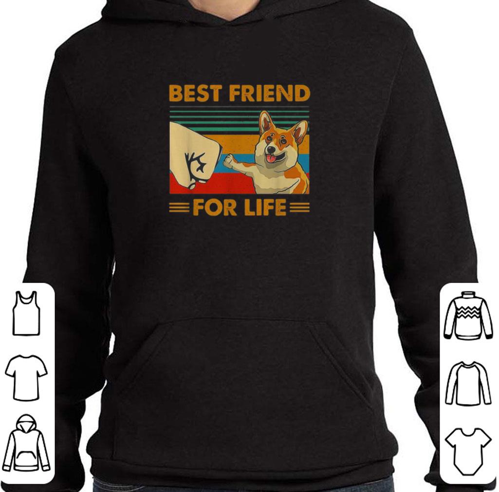 Top Corgi Best friend for life vintage shirt